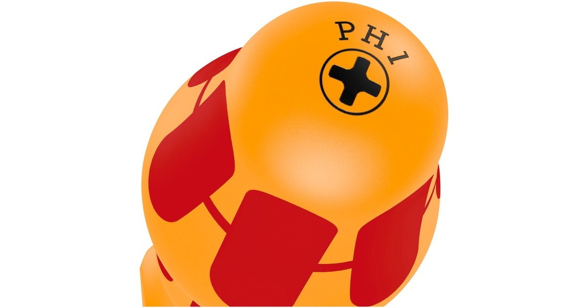 Wera 1060 i/1062 i/6 Schraubendrehersatz Kraftform VDE(gelb/rot, 6-teilig, Black Point Spitze)