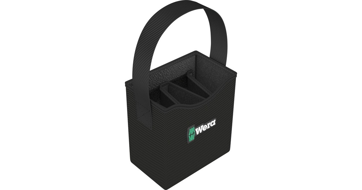 Wera 2go 4 Werkzeug-Köcher, Tasche(schwarz, mit Tragegriff)