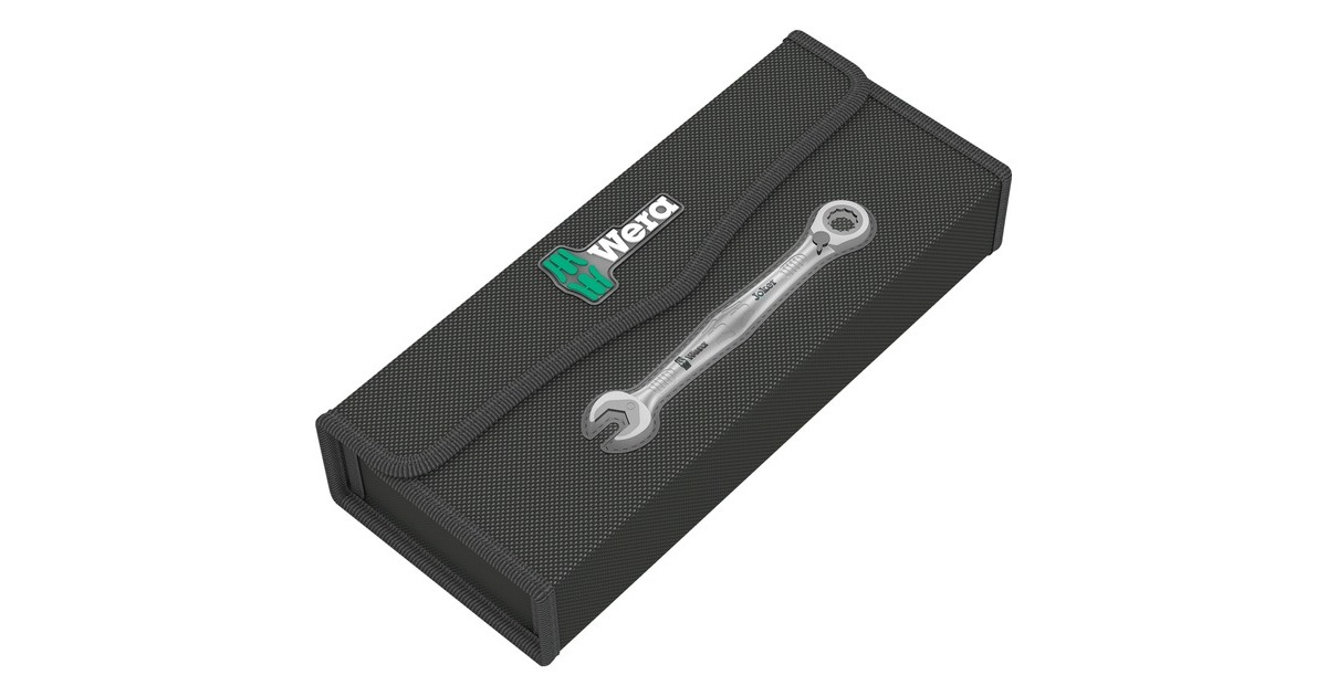 Wera 6001 Joker Switch 8 Imperial Set 1, 8-teilig, Schraubenschlüssel(Ringratschenschlüssel mit Haltefunktion)