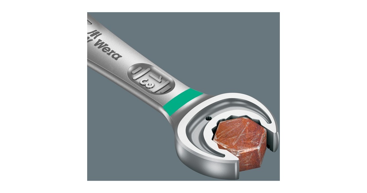 Wera 6001 Joker Switch 8 Imperial Set 1, 8-teilig, Schraubenschlüssel(Ringratschenschlüssel mit Haltefunktion)