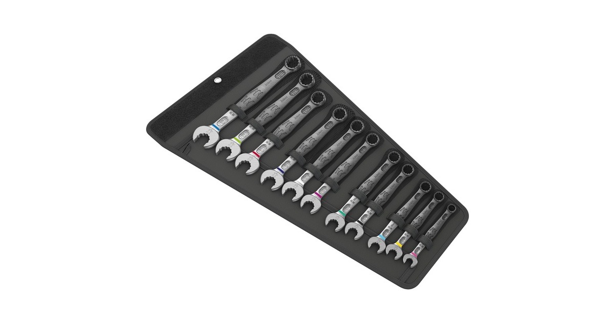 Wera 6003 Joker 11 Set 1, 11-teilig, Schraubenschlüssel(Ringmaulschlüssel-Satz)