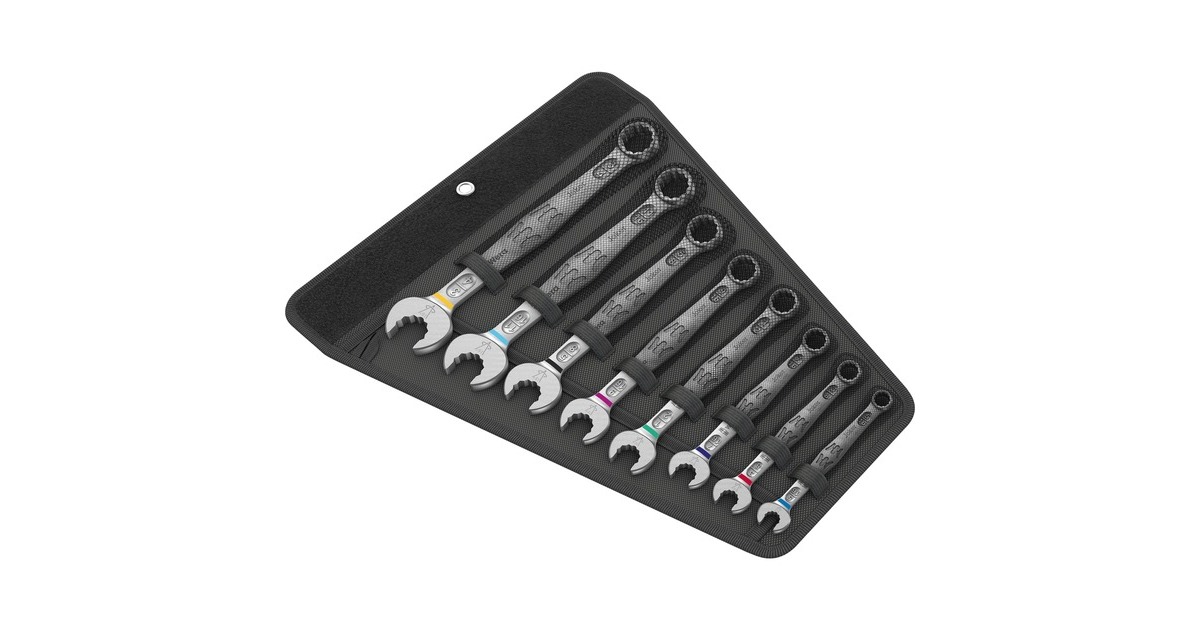Wera 6003 Joker 8 Imperial Set 1, 8-teilig, Schraubenschlüssel(Ringmaulschlüssel-Satz)