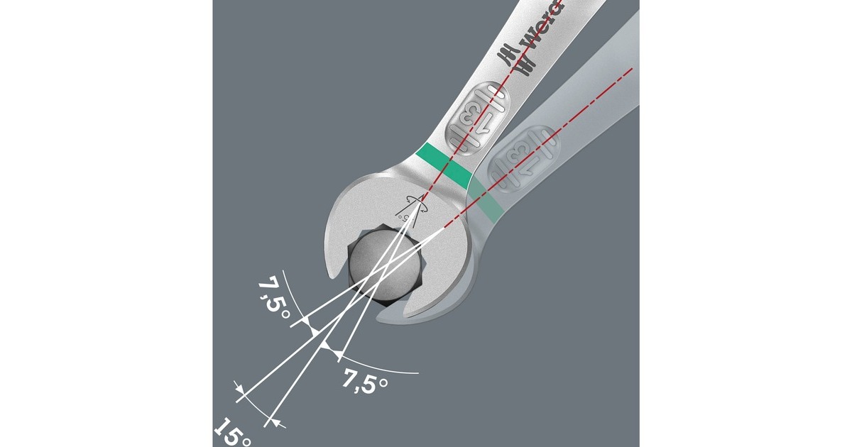 Wera 6003 Joker 8 Imperial Set 1, 8-teilig, Schraubenschlüssel(Ringmaulschlüssel-Satz)