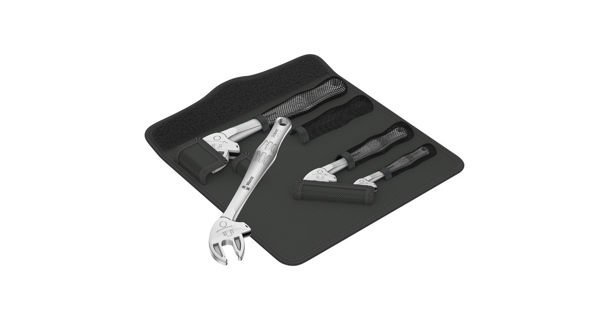 Wera 6004 Joker 4 Set 1, für SW 7-19, Schraubenschlüssel(4-teilig)