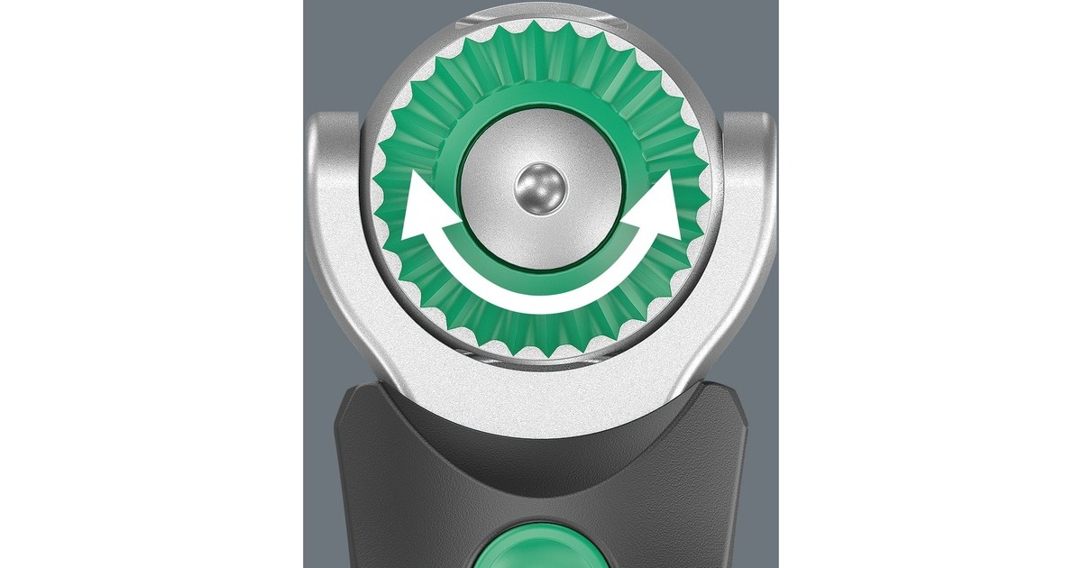 Wera 8009 Zyklop Pocket Set 2, 18-teilig, Bit-Satz(schwarz/grün, Umschaltknarre für 3/8