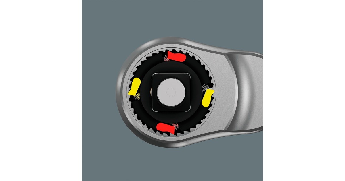 Wera 8100 SA 10 Zyklop Metal-Knarrensatz, zöllig, 1/4