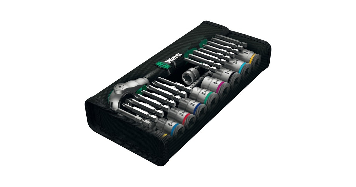 Wera 8100 SB 9 Zyklop Speed-Knarrensatz, zöllig, 3/8