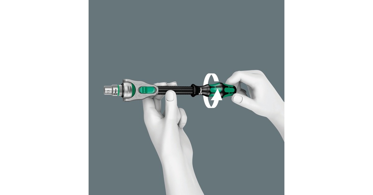 Wera 8100 SC 4 Zyklop Speed-Knarrensatz, zöllig, 1/2