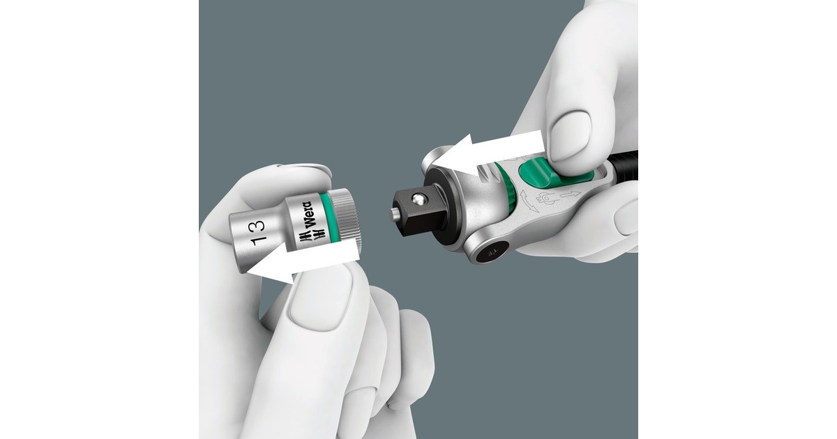 Wera 8100 SC 4 Zyklop Speed-Knarrensatz, zöllig, 1/2