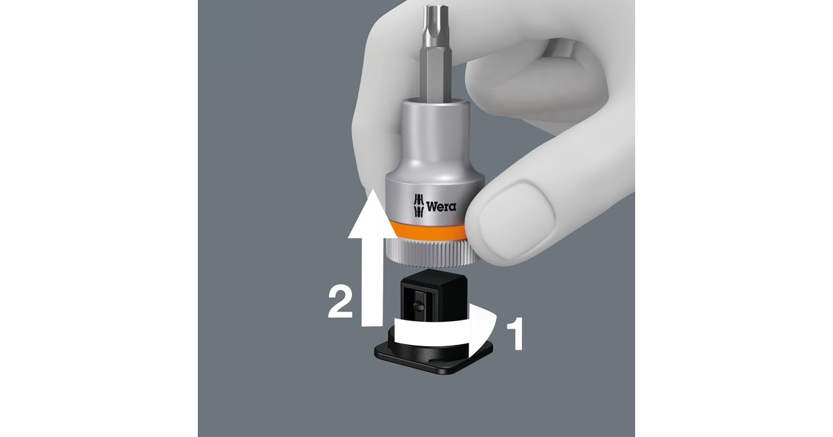 Wera 8767 C HF 3 Zyklop Bitnuss-Satz TORX, Bit-Satz(9-teilig, 1/2