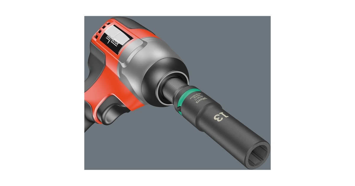Wera 8790 C Impaktor Deep Set 1, 11‑teilig, Steckschlüssel(schwarz, 1/2