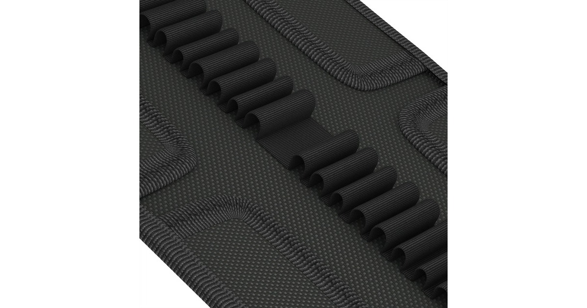 Wera 9469 Textile Box für Kraftform Kompakt 400 RA, leer, Werkzeugbox(schwarz, für Steckschlüssel- und Bit-Satz 9-teilig)