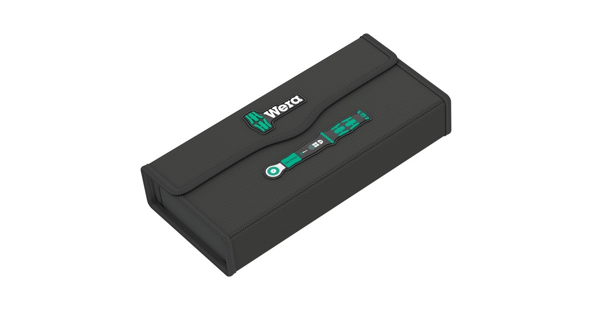 Wera 9471 Textile Box für Safe-Torque, leer, Werkzeugbox(schwarz, für Drehmomentschlüssel-Satz 10-teilig)