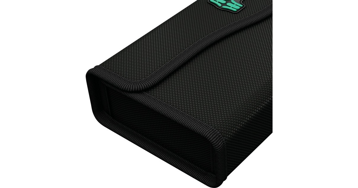 Wera 9472 Textile Box für Safe-Torque, leer, Werkzeugbox(schwarz, für Drehmomentschlüssel-Satz 23-teilig)