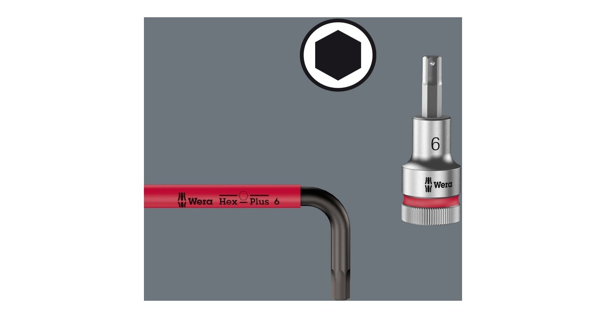 Wera 950/9 Hex-Plus Multicolour Imperial 2 Winkelschlüssel-Satz, Schraubendreher(schwarz, 9-teilig, zöllig, mit Halteclip)