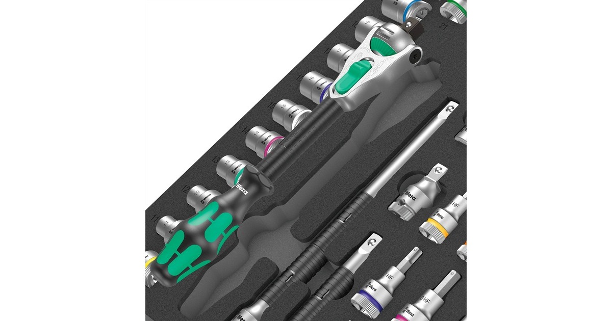 Wera 9722 Schaumstoffeinlage 8000 C Zyklop 1/2