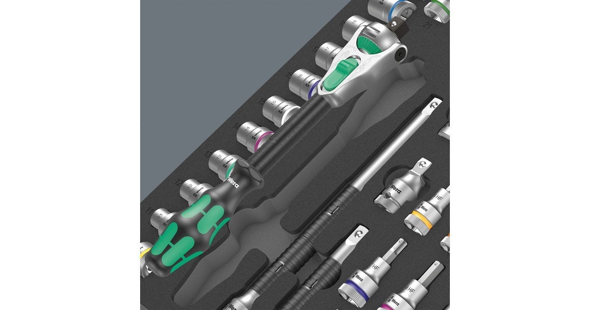 Wera 9722 Schaumstoffeinlage 8000 C Zyklop 1/2