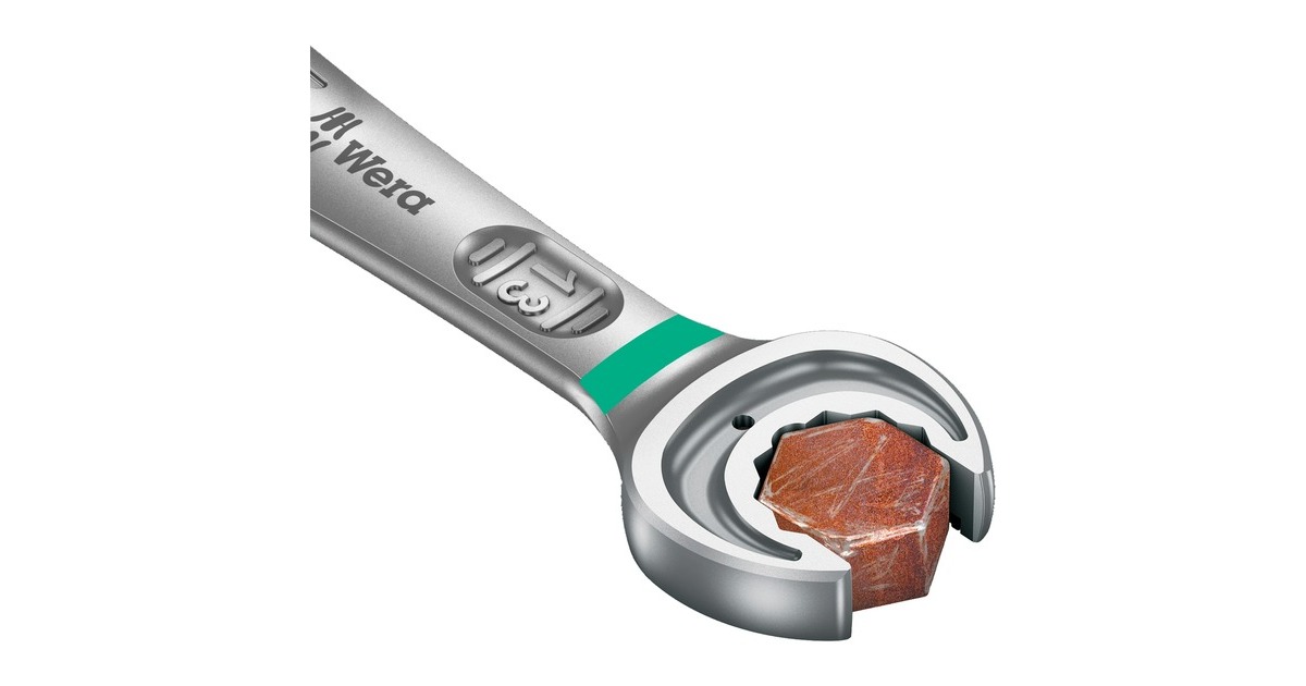 Wera 9730 Schaumstoffeinlage 6000 Joker Set 1, 11‑teilig, Werkzeug-Set(schwarz/grau, Maul-Ringratschenschlüssel-Satz, in Schaumstoffeinlage für Werkstattwagen)