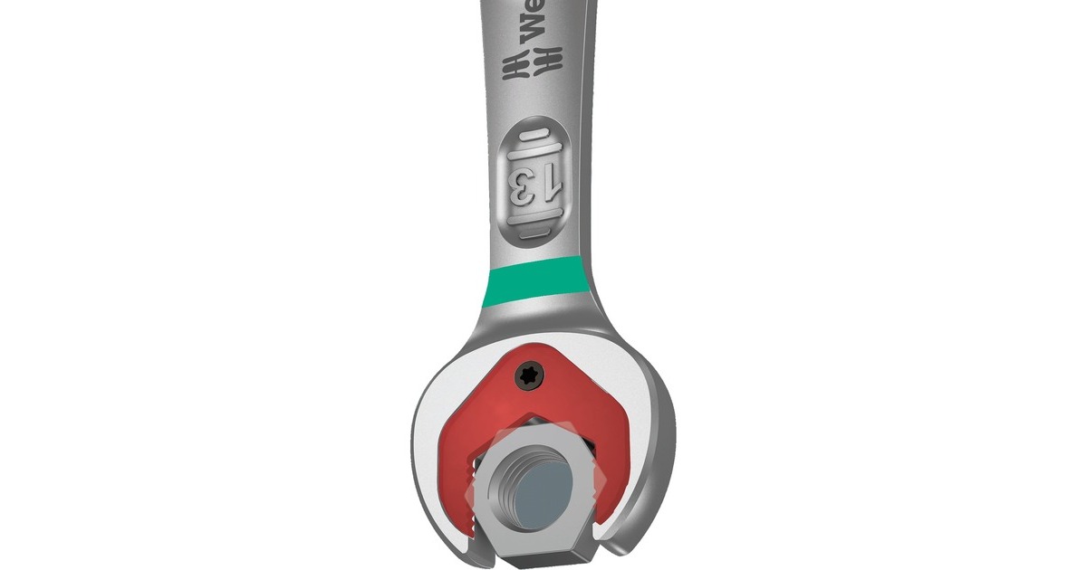 Wera 9730 Schaumstoffeinlage 6000 Joker Set 1, 11‑teilig, Werkzeug-Set(schwarz/grau, Maul-Ringratschenschlüssel-Satz, in Schaumstoffeinlage für Werkstattwagen)