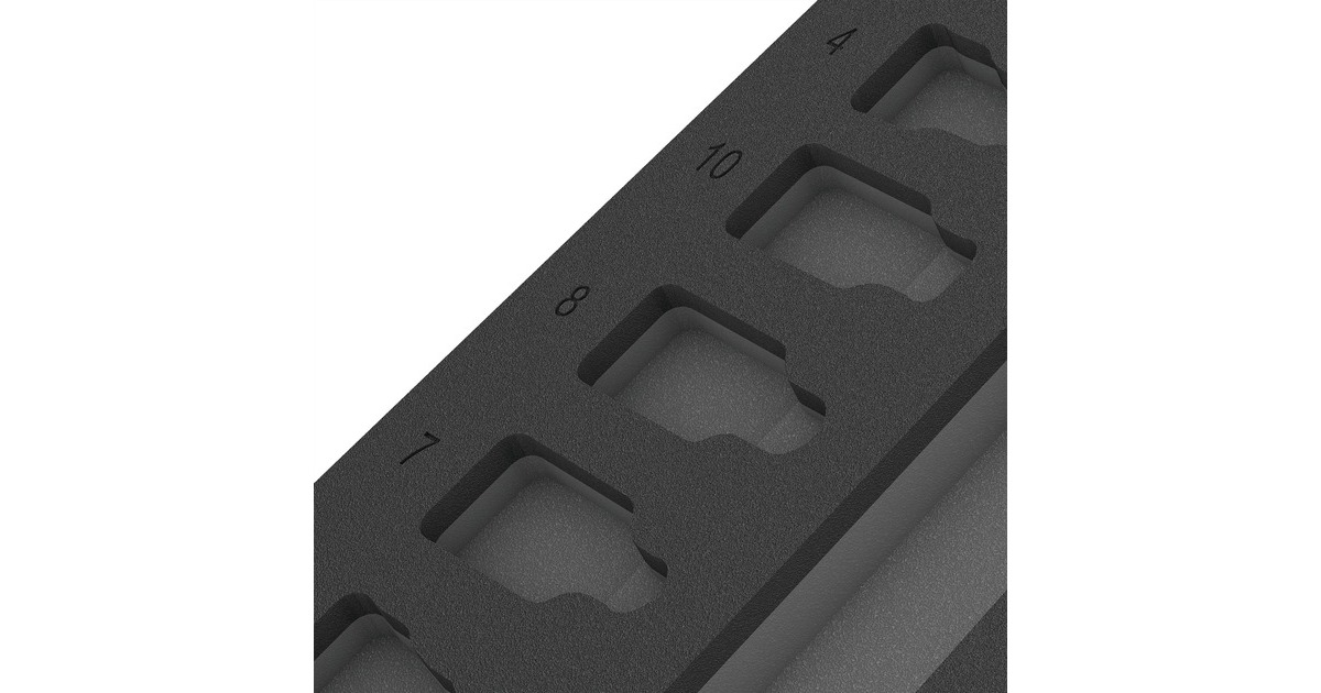 Wera 9823 Schaumstoffeinlage für Zyklop B 3/8