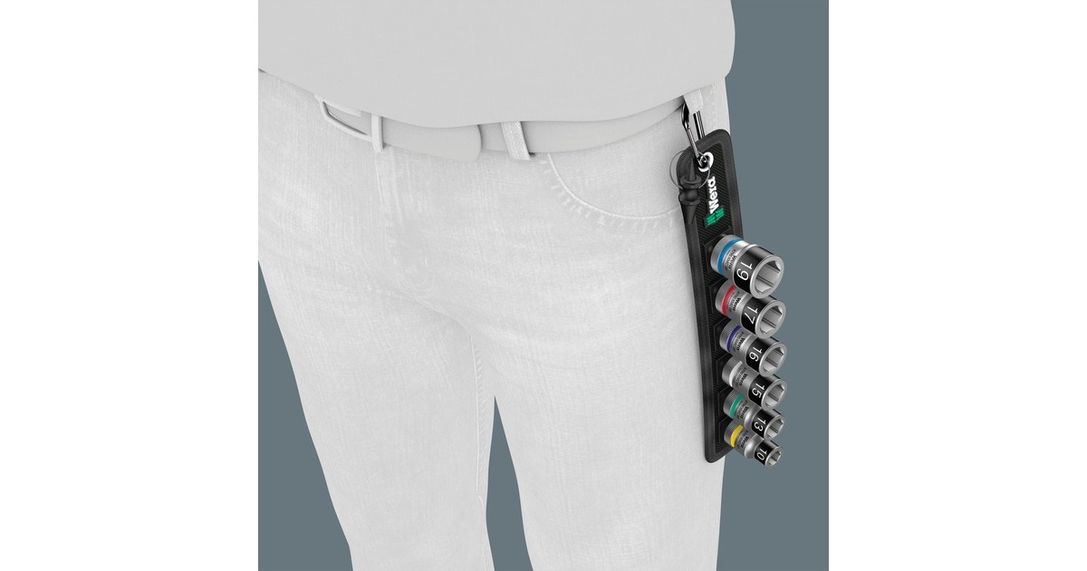 Wera Belt C 1 Zyklop Steckschlüsseleinsatz-Satz, 1/2