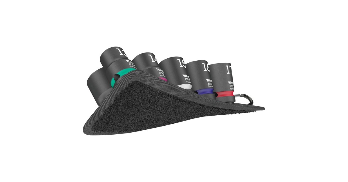Wera Belt C Impaktor 1 Steckschlüsseleinsatz-Satz, 1/2