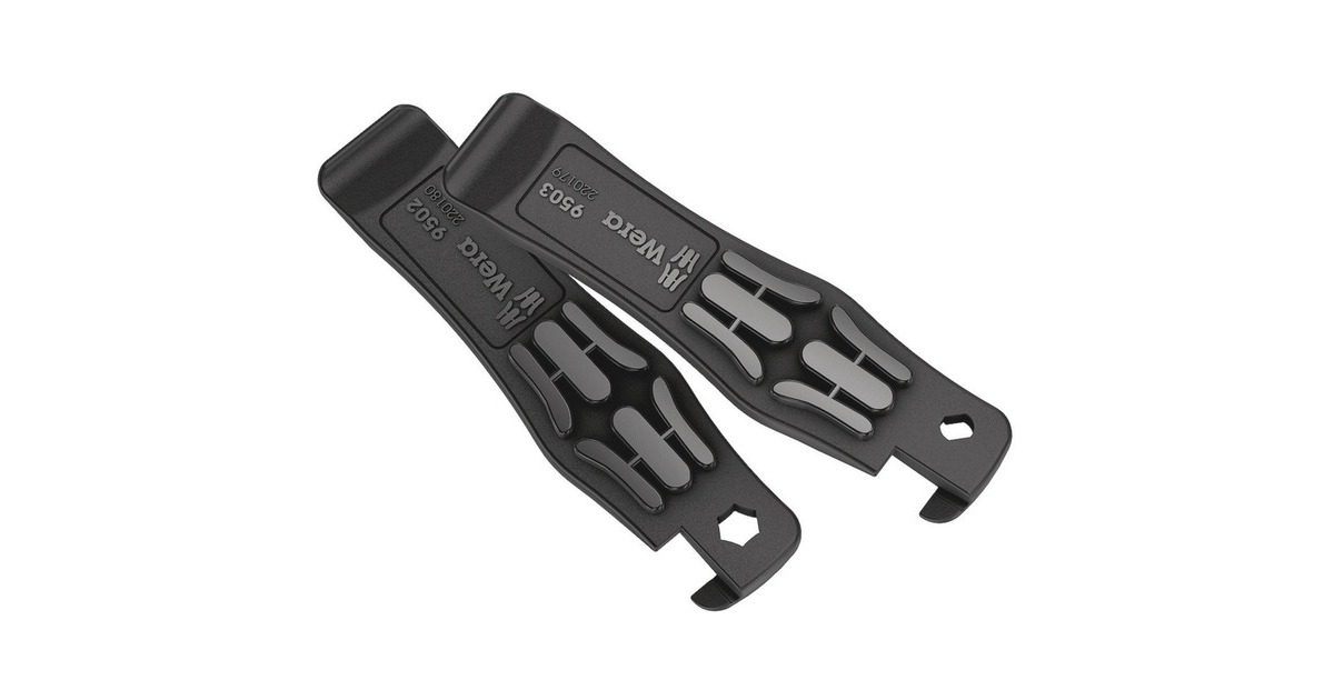Wera Bicycle Set 13, Reifenheber(schwarz, 2 Reifenheber)
