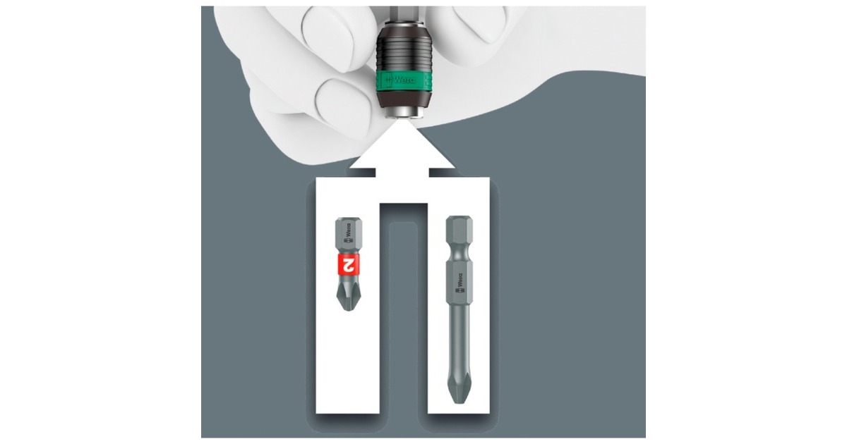 Wera Bit-Safe 61 Universal 1, 1/4