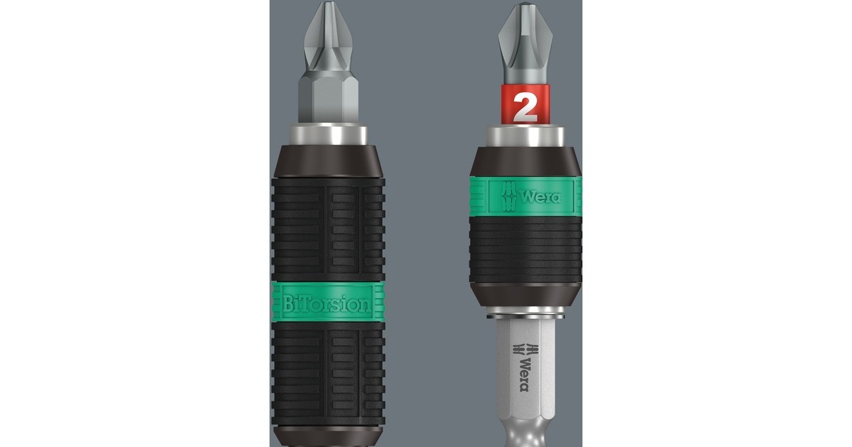 Wera Bit-Satz Bit-Check 12 BiTorsion 1(inkl. Kunststoffhalter, aufstellbar)