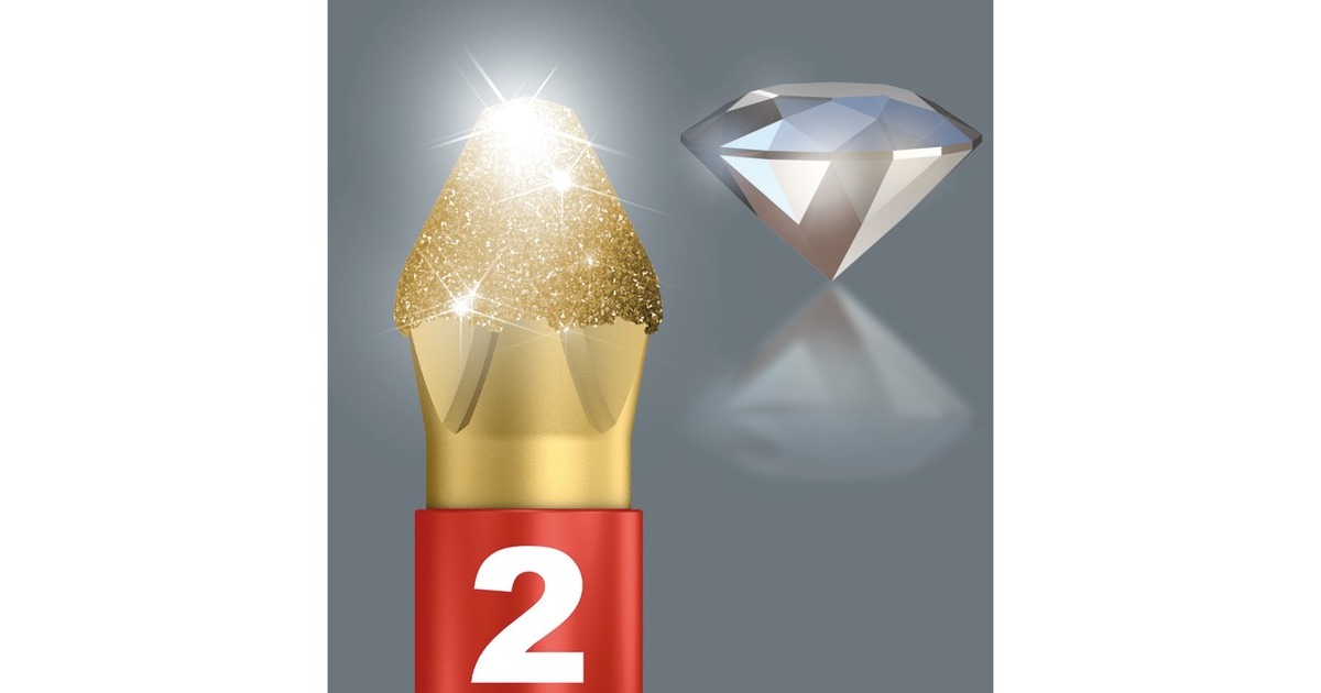 Wera Bit-Satz Bit-Check 30 Diamond 1(diamantbeschichtet, mit Kunststoffhalter)