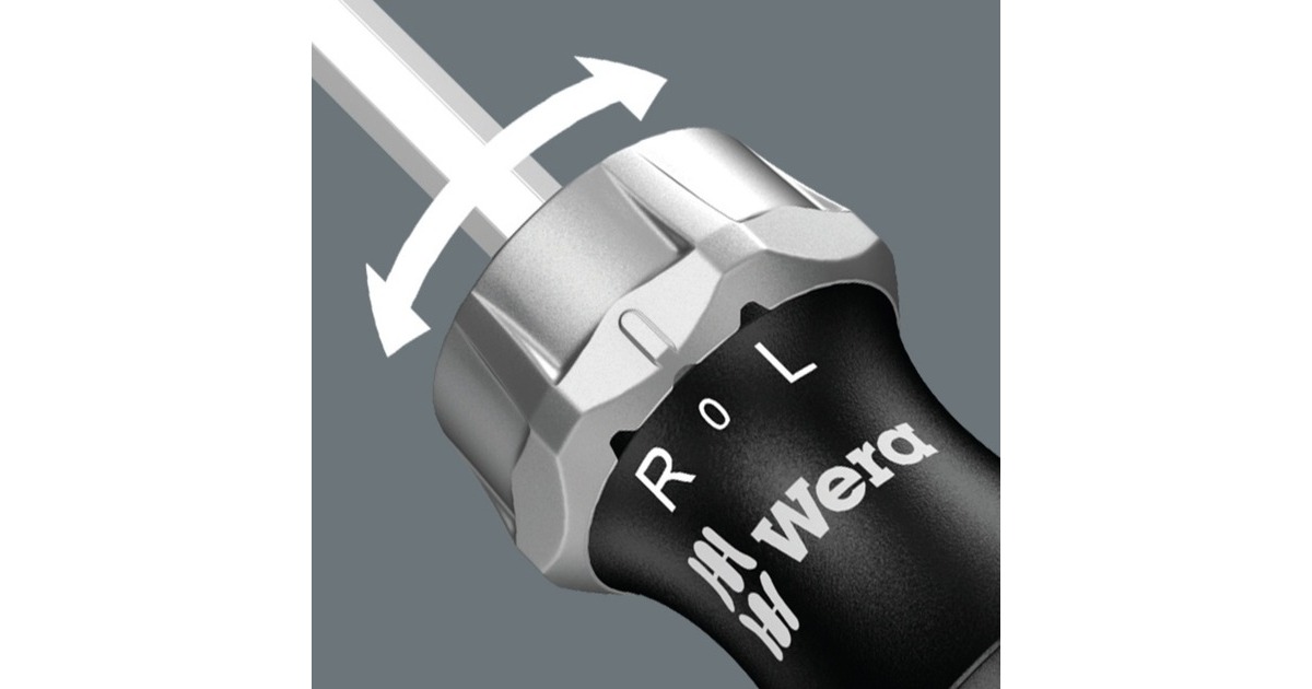 Wera Bit-Satz Kraftform Kompakt 27 RA 1 SB(schwarz/grün, inkl. Steckgriff mit Ratschenfunktion)