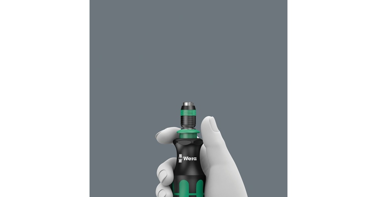 Wera Bit-Set Kraftform Kompakt 20 mit Tasche, Bit-Satz(schwarz/grün, inkl. Steckgriff und Verlängerung, 1/4