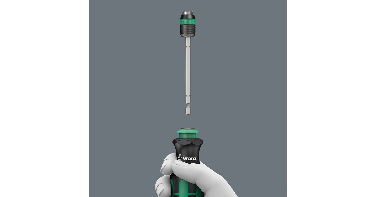 Wera Bit-Set Kraftform Kompakt 20 mit Tasche, Bit-Satz(schwarz/grün, inkl. Steckgriff und Verlängerung, 1/4