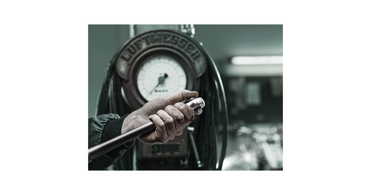 Wera Drehmomentschlüssel Click-Torque C 3 Push R/L(schwarz/grün, Abtrieb 1/2