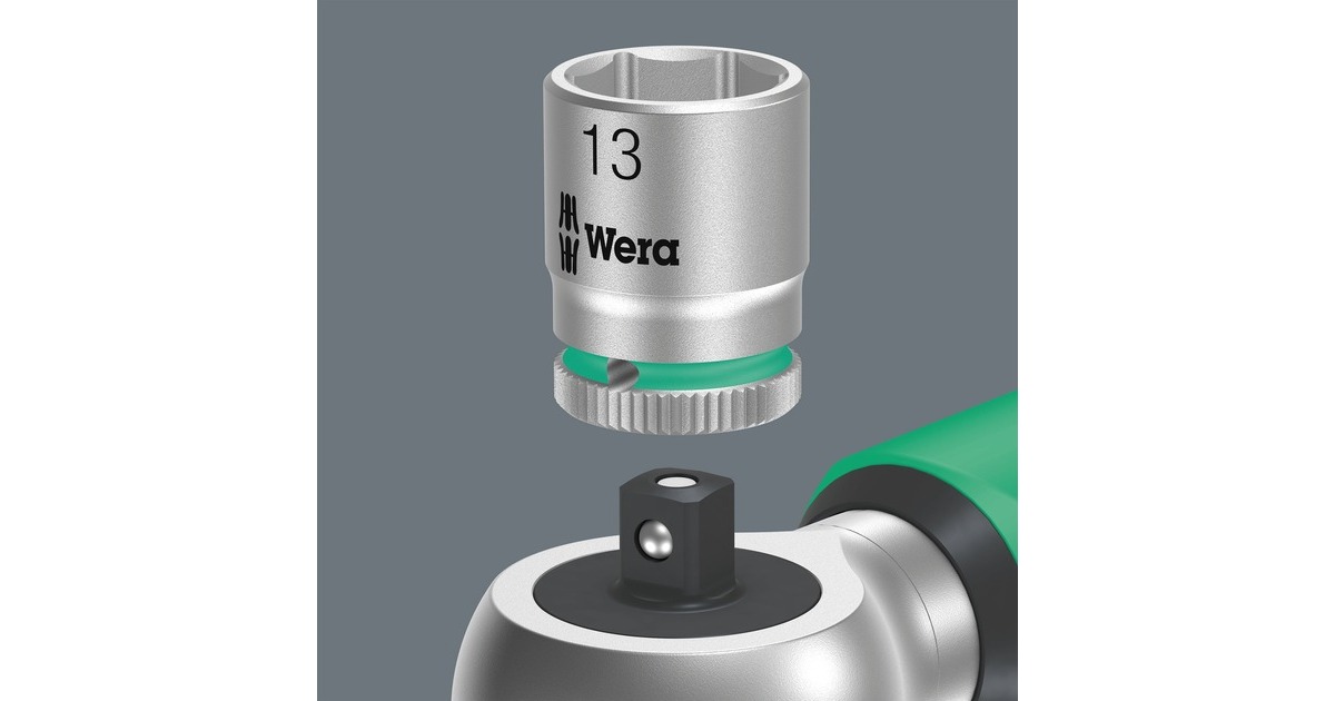Wera Drehmomentschlüssel Safe-Torque A 1(schwarz/grün, 1/4