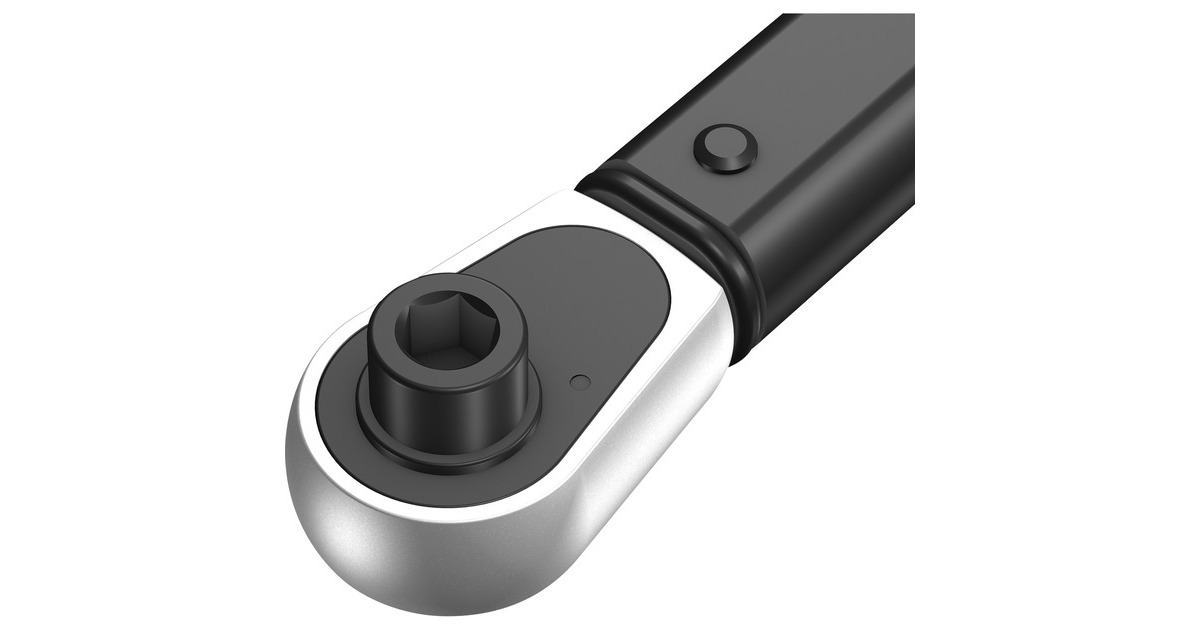 Wera Drehmomentschlüssel mit Umschaltknarre Click-Torque A 6(schwarz/grün, Abtrieb 1/4