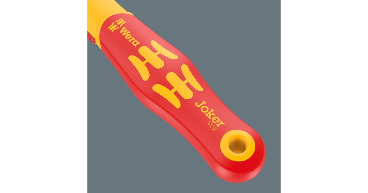 Wera Joker 6004 M VDE, SW 13-16, Schraubenschlüssel(rot/gelb, selbstjustierender Maulschlüssel)