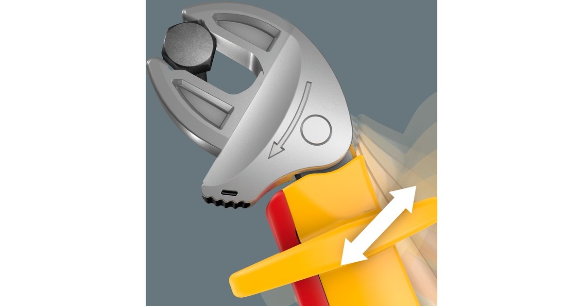 Wera Joker 6004 S VDE, SW 10-13, Schraubenschlüssel(rot/gelb, selbstjustierender Maulschlüssel)