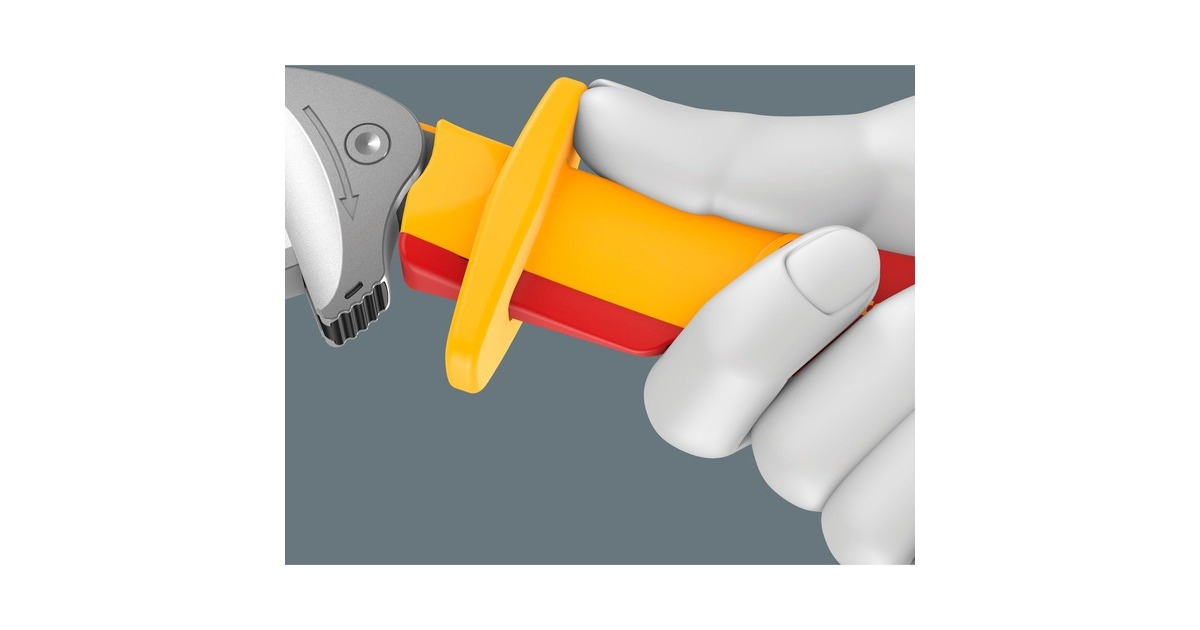Wera Joker 6004 XS VDE, SW 7-10, Schraubenschlüssel(rot/gelb, selbstjustierender Maulschlüssel)