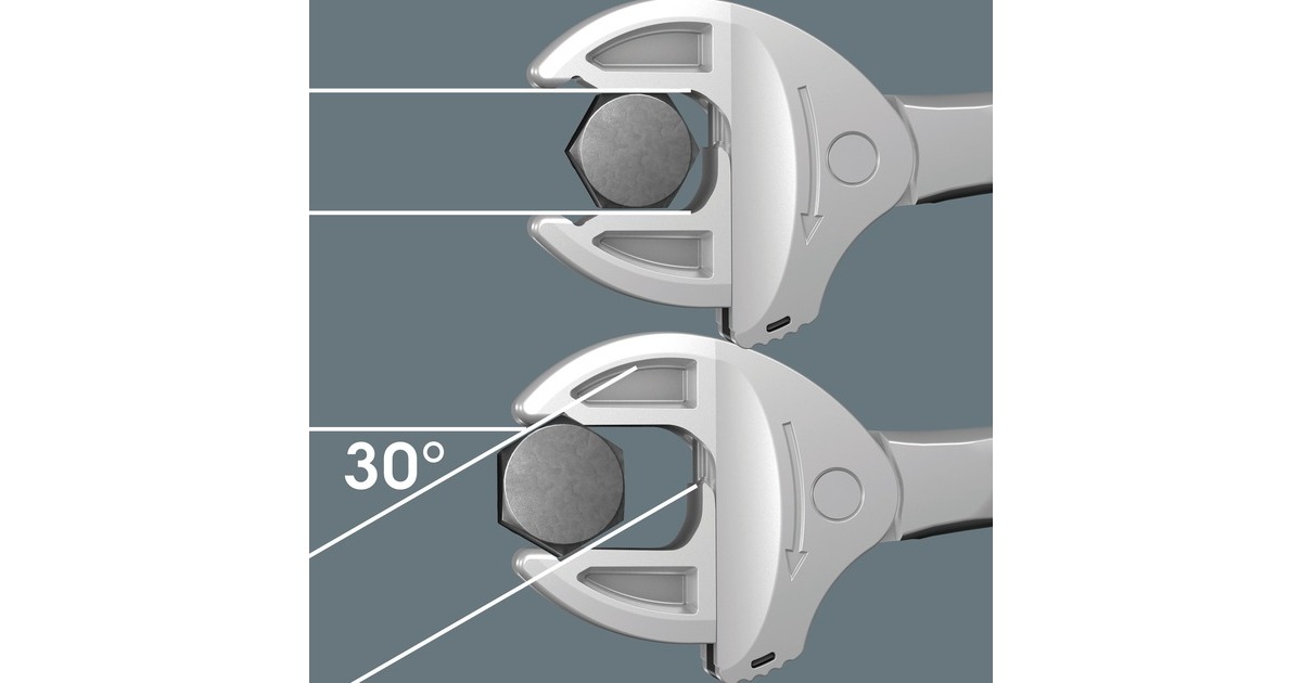 Wera Joker 6004 XXL, SW 24-32, Schraubenschlüssel(selbstjustierender Maulschlüssel)