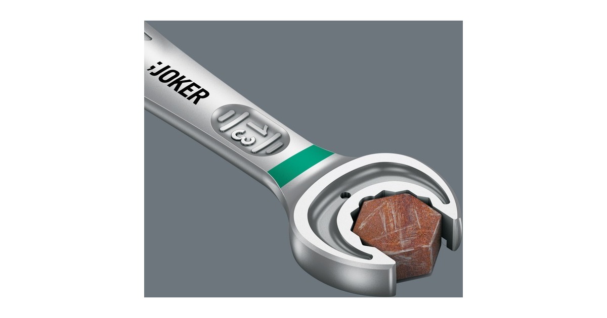 Wera Joker Switch Maul-Ringratschen-Schlüssel, 13mm, Schraubenschlüssel(umschaltbar, mit Haltefunktion)
