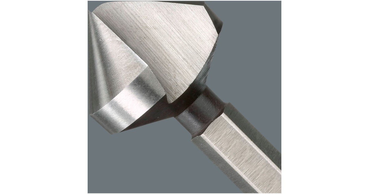 Wera Kegelsenker Bit-Satz 845/8, 1-nutig, 1/4