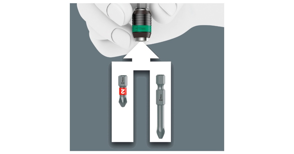 Wera Kegelsenker Bit-Satz 846/8, 1/4