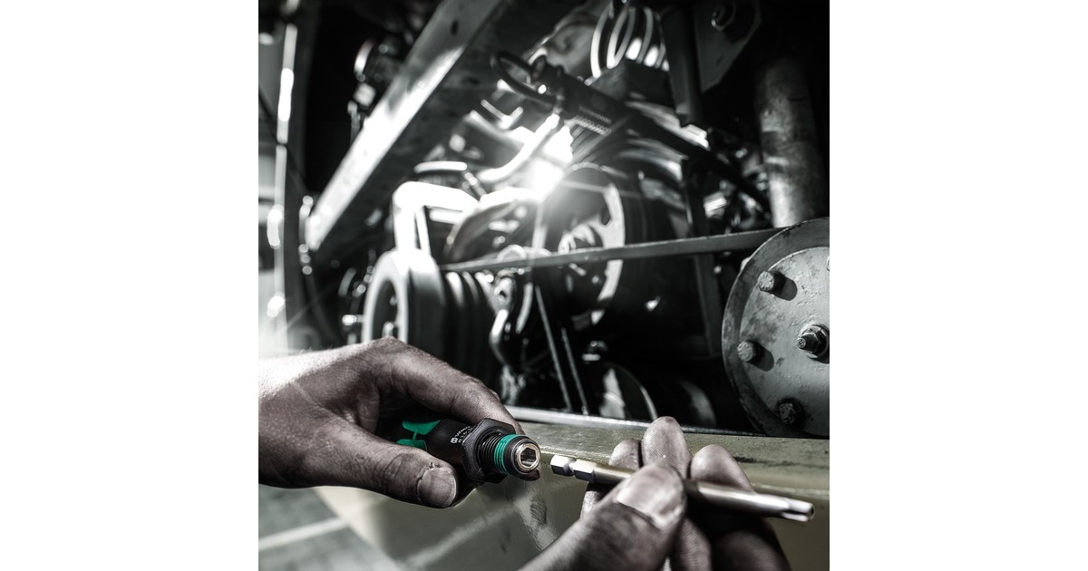 Wera Kraftform Kompakt 20 Tool Finder 1, 7-teilig, Bit-Satz(integriertes Magazin)