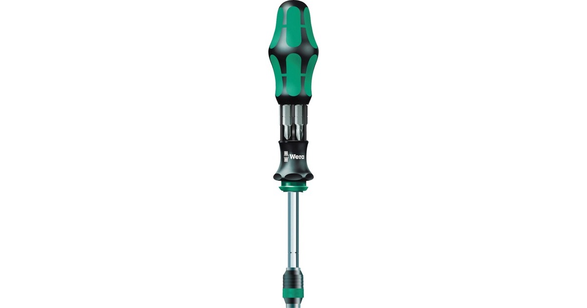 Wera Kraftform Kompakt 20 Tool Finder 1, 7-teilig, Bit-Satz(integriertes Magazin)