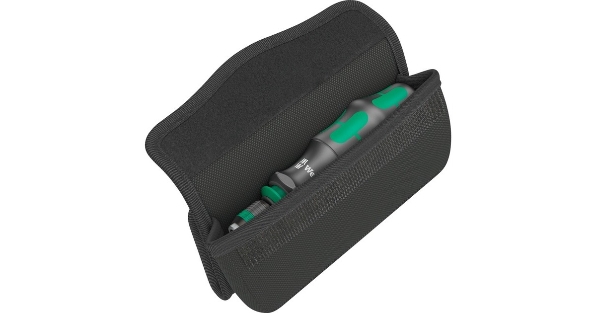 Wera Kraftform Kompakt 20 Tool Finder 2, 13-teilig, Bit-Satz(schwarz/grün, integriertes Magazin)