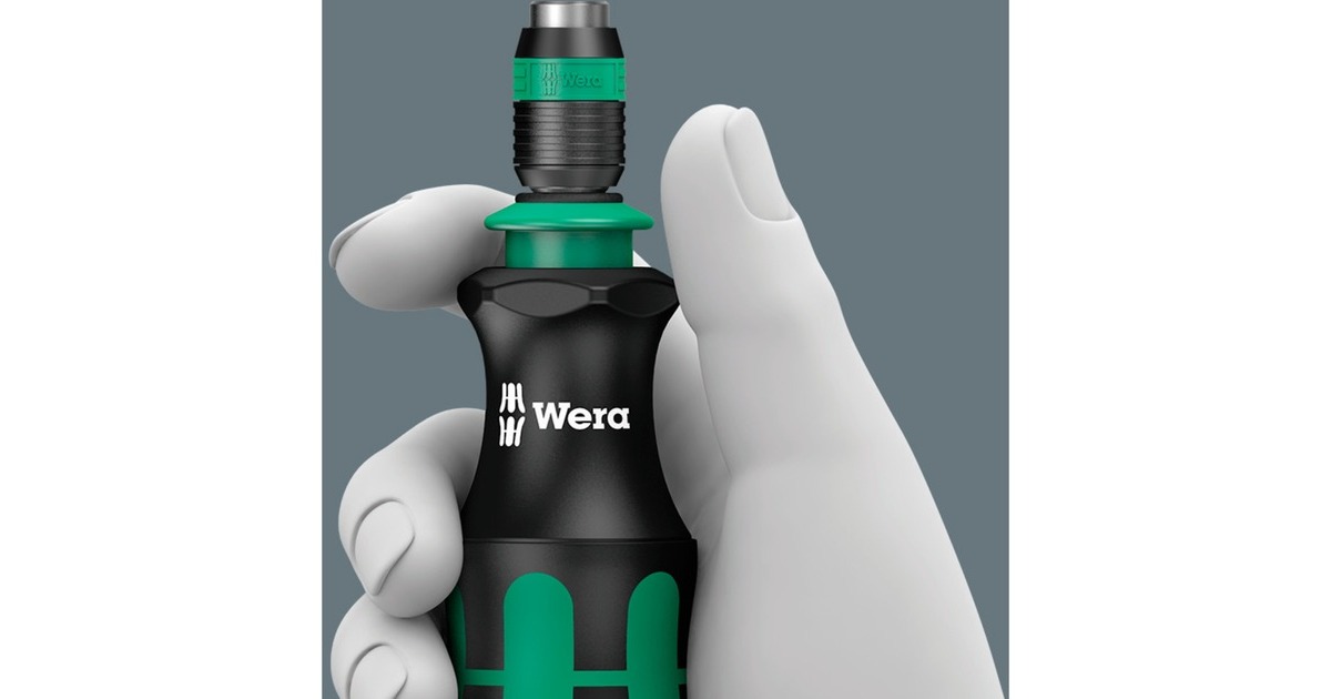 Wera Kraftform Kompakt 20 Tool Finder 2, 13-teilig, Bit-Satz(schwarz/grün, integriertes Magazin)