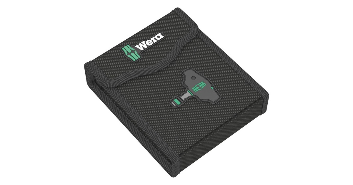 Wera Kraftform Kompakt 400 RA Set 1, mit Ratschenfunktion, Bit-Satz(schwarz/grün, 1/4