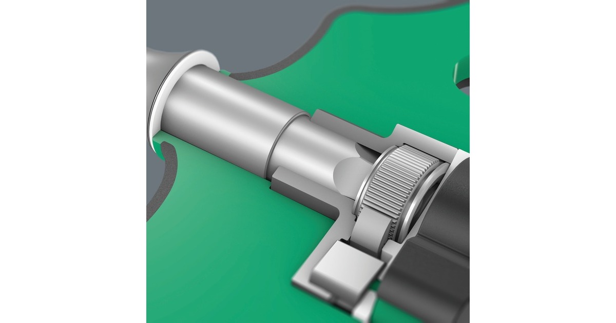 Wera Kraftform Kompakt 400 RA Set 1, mit Ratschenfunktion, Bit-Satz(schwarz/grün, 1/4