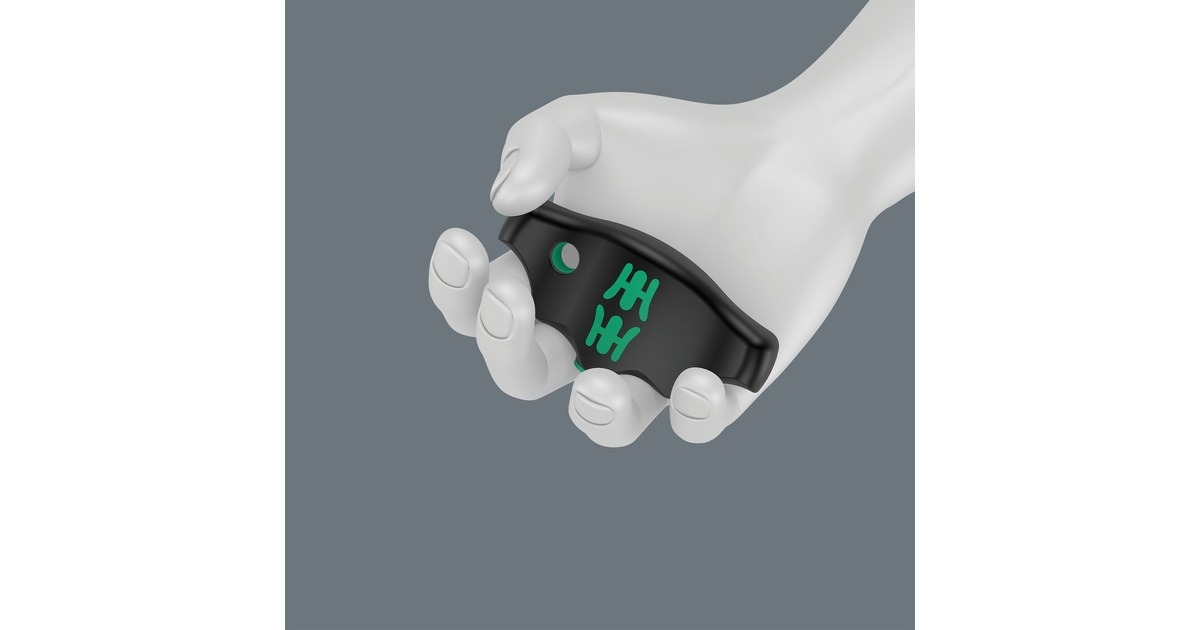 Wera Kraftform Kompakt 400 RA Set 1, mit Ratschenfunktion, Bit-Satz(schwarz/grün, 1/4